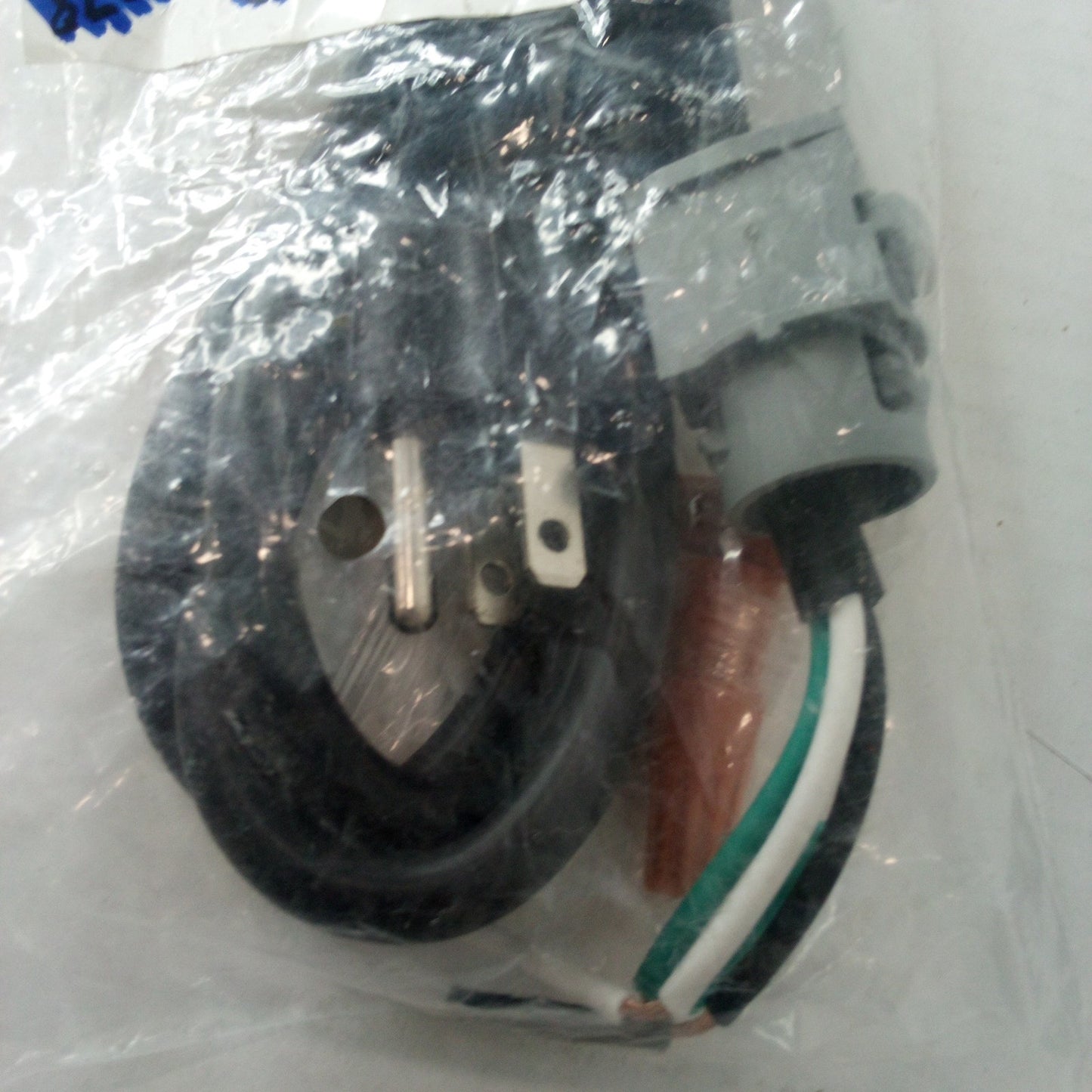 Eastman Dishwasher Power Cord – 5 ft 4 in – 3‑Wire – Black