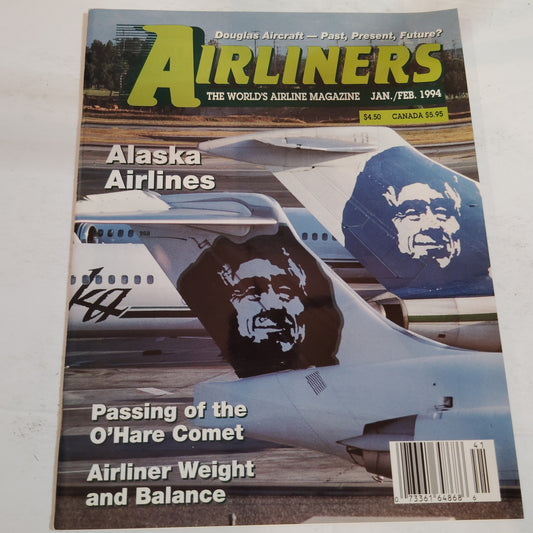 Airliners Magazine Jan/Feb 1994 Douglas Aircraft Vintage Aviation Journal