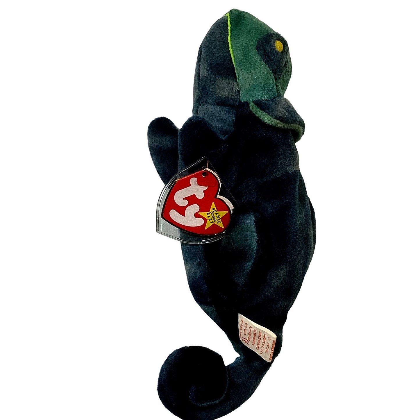 Ty Beanie Baby - Rainbow the Chameleon, MWMT'S, Born 10/14/97, Retired 01/08/98