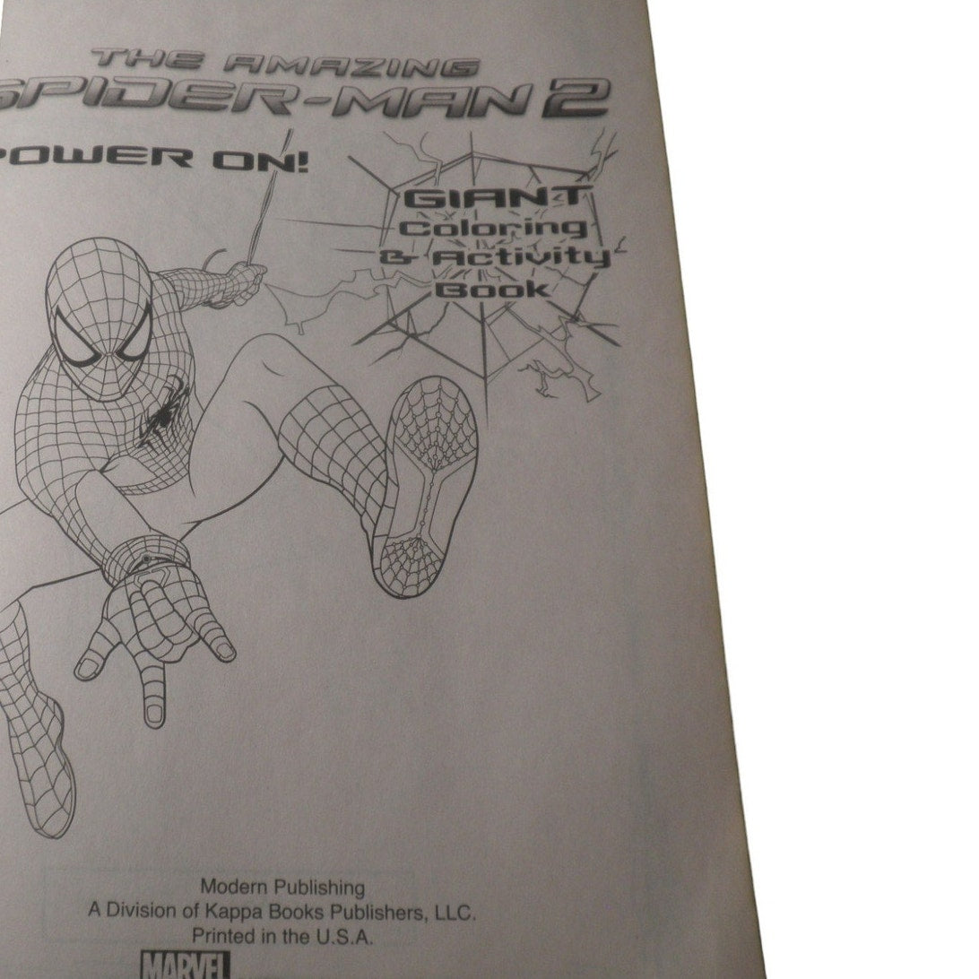Kappa Publication 48860 The Amazing Spider-Man 2 Color & Activity Book, 1/2015