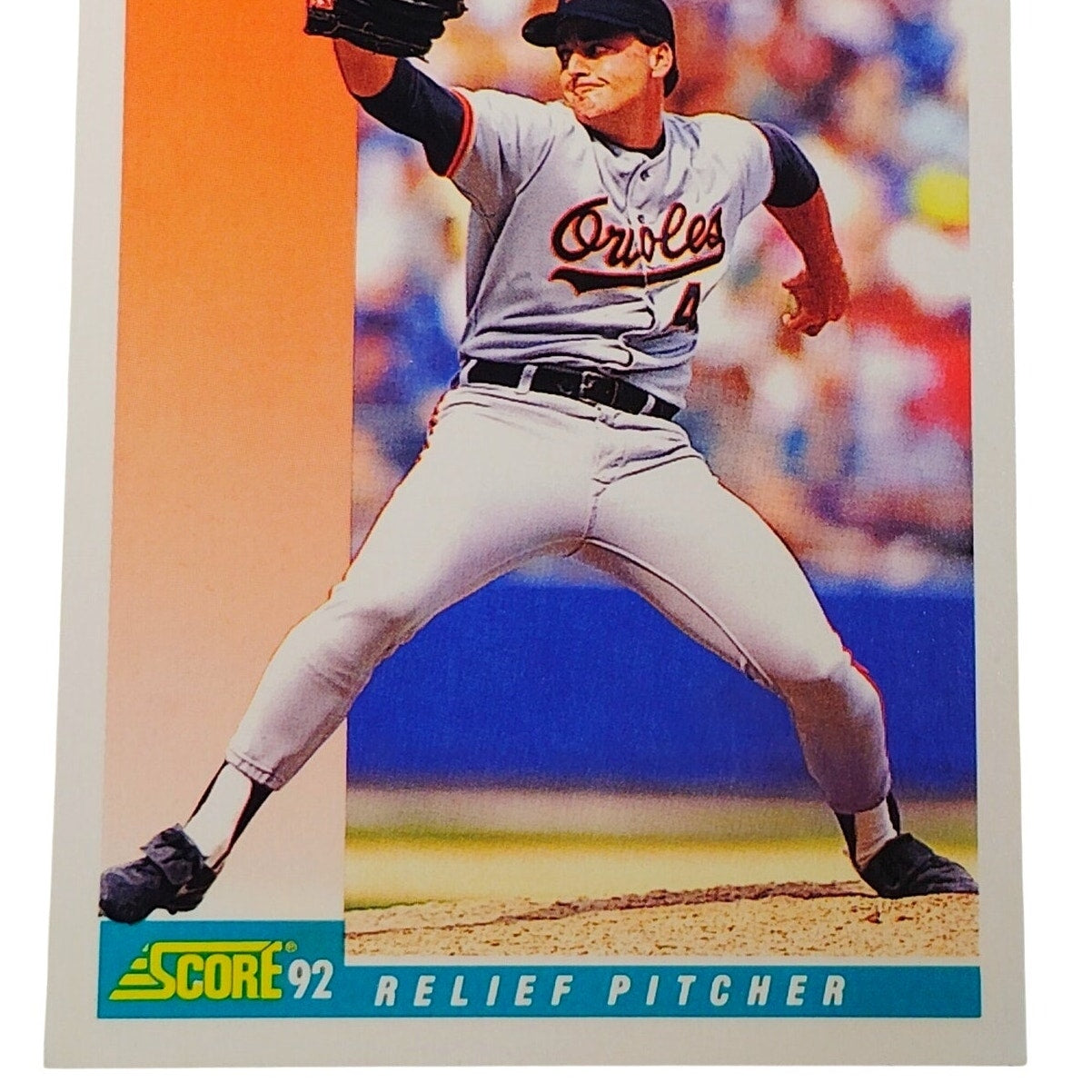 1992 Score Jim Poole #693 Baltimore Orioles Relief Pitcher MLB Baseball NM