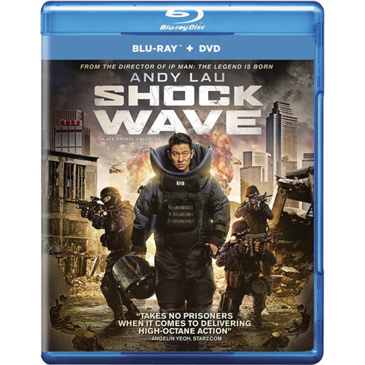 Shock Wave Blu-ray + DVD 2017 Hong Kong Action Thriller Movie Andy Lau Explosive