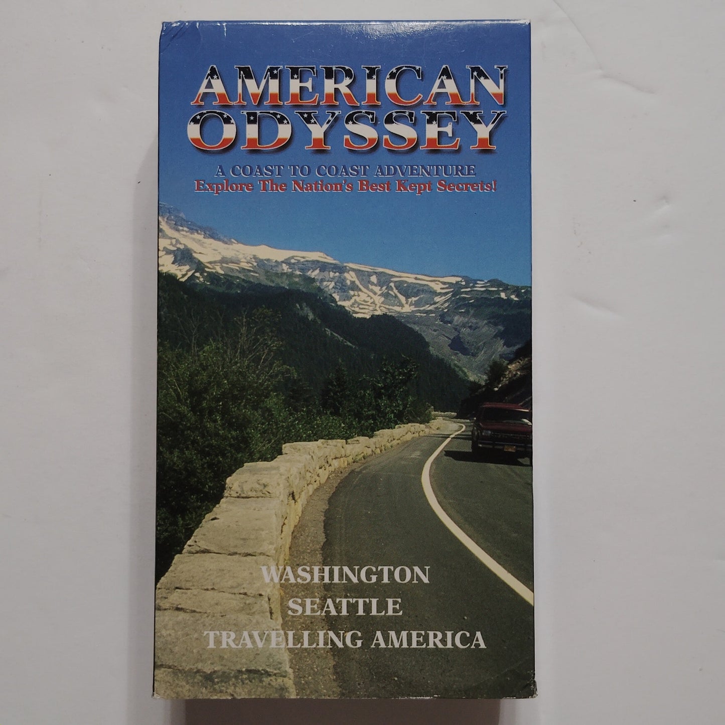 American Odyssey VHS (10) Boxed Set Coast‑to‑Coast Adventure Exploration