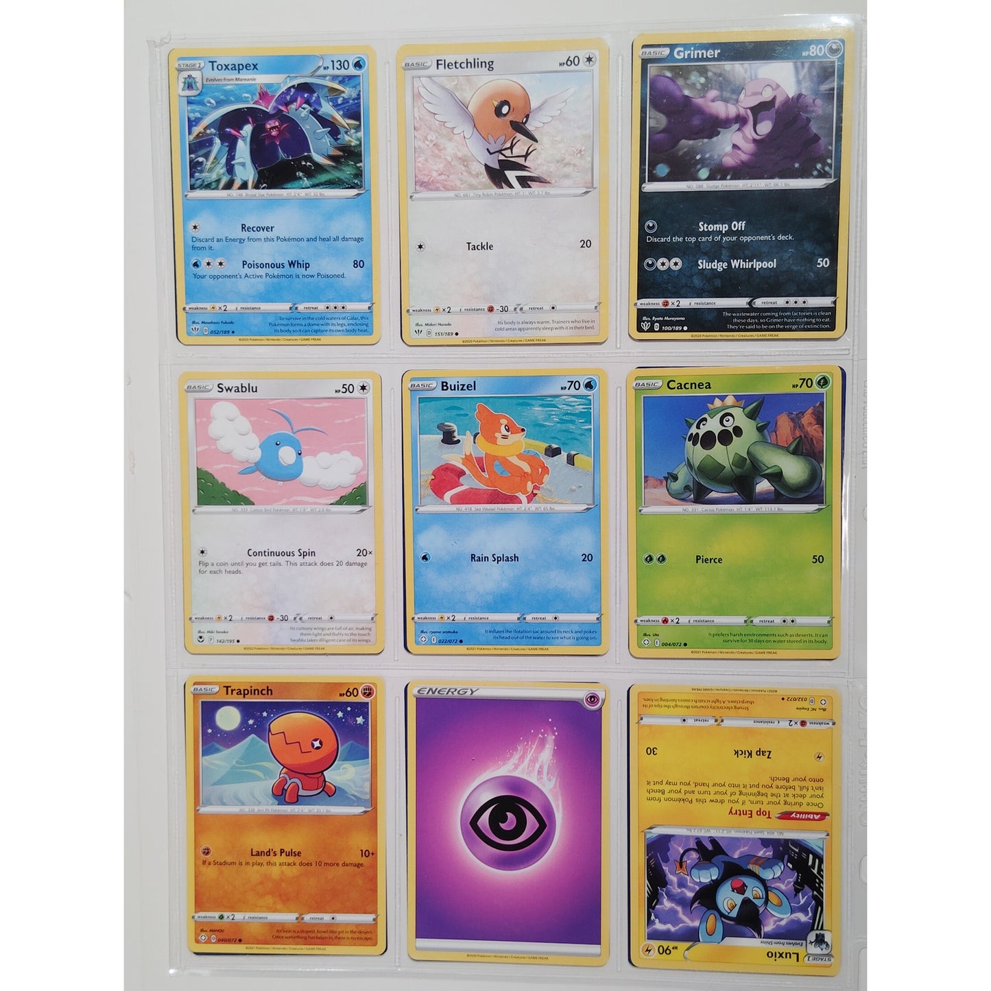 18 Random Pokémon Cards Pictured, Actual Photos Provided