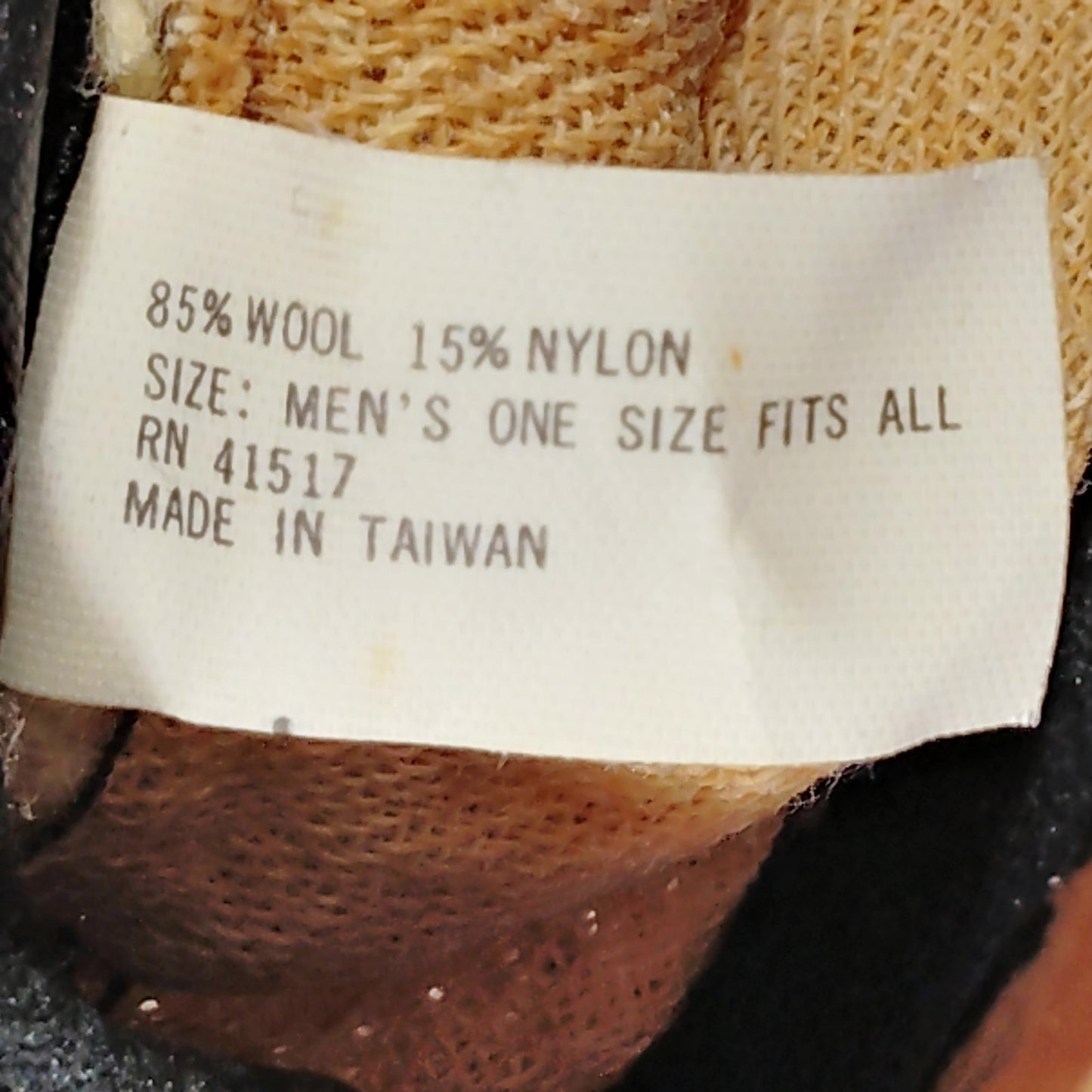 Vintage Broner Newsboy Cap, Tweed Taupe, Faux Suede Bill, OS (Est. 7.5 to 7.75)