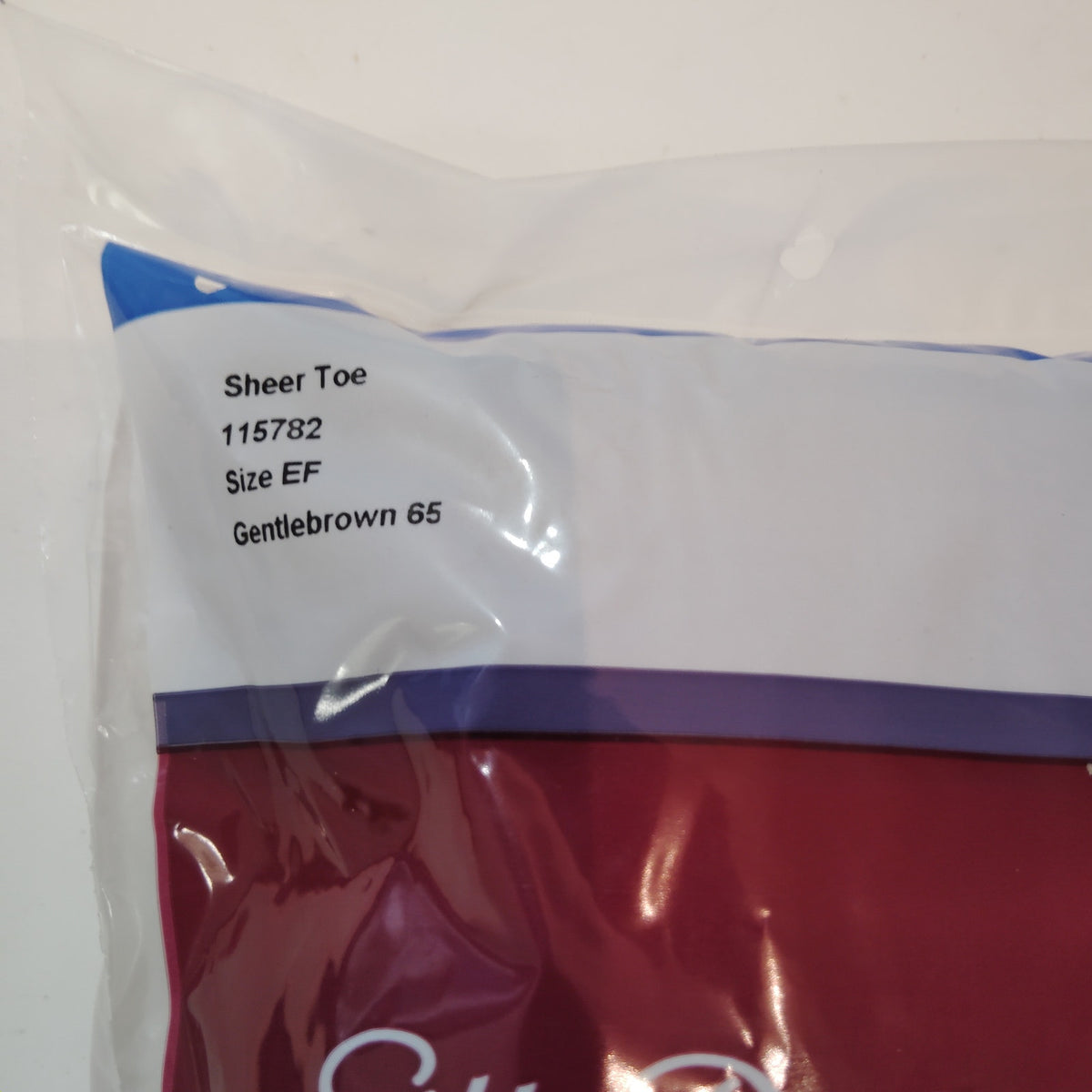 Hanes Silk Reflections Control Top Sandalfoot Pantyhose 4‑Pack EF Gentlebrown