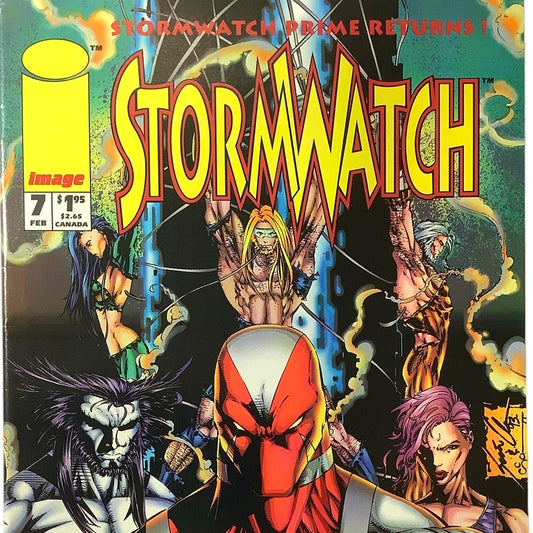 Stormwatch #7, Feb 1994, NM 9.4, Image Comics, Art: Scott Clark and Trevor Scott