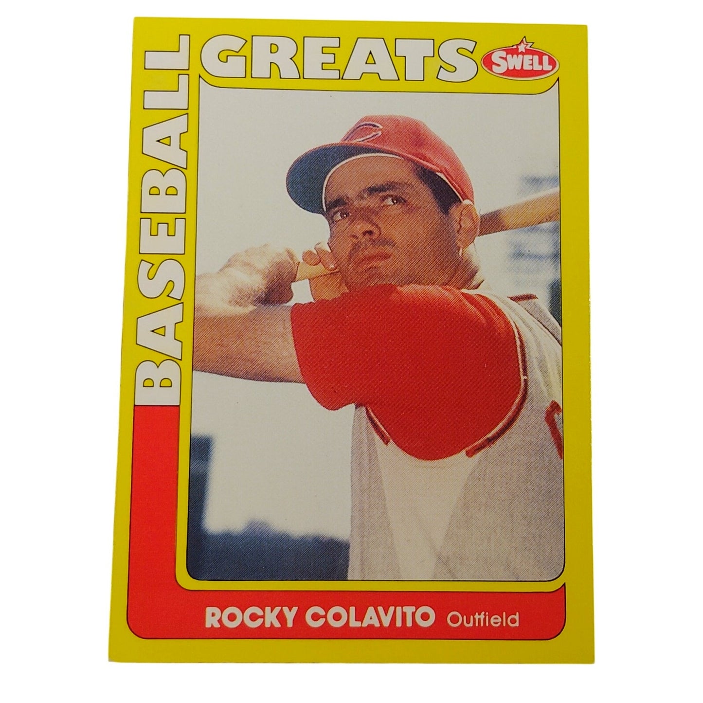 1991 Swell Baseball Greats Rocky Colavito #116 Cleveland Indians OF Baseball NM