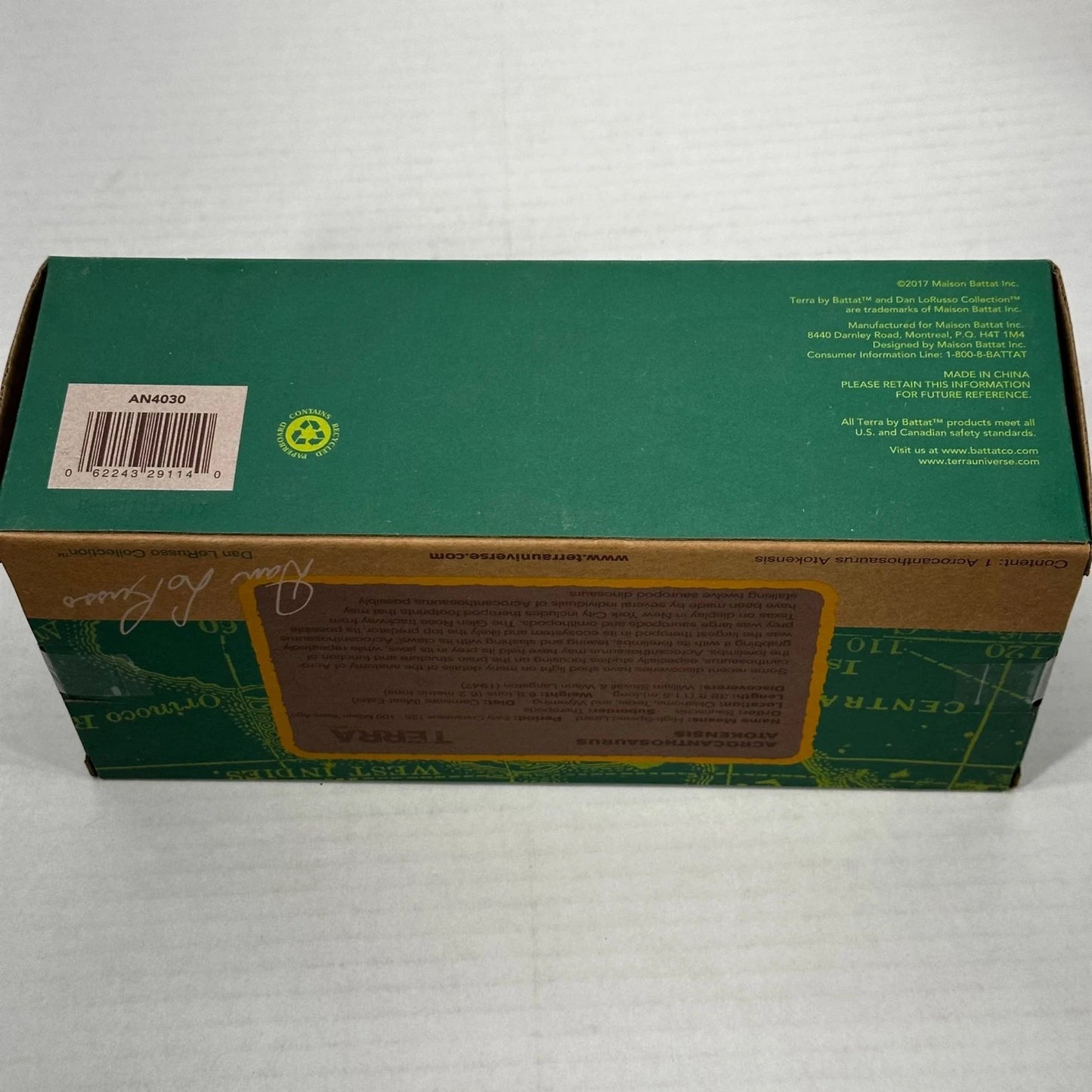 Terra by Battat Acrocanthosaurus Dinosaur Figurine – Dan LoRusso Collection