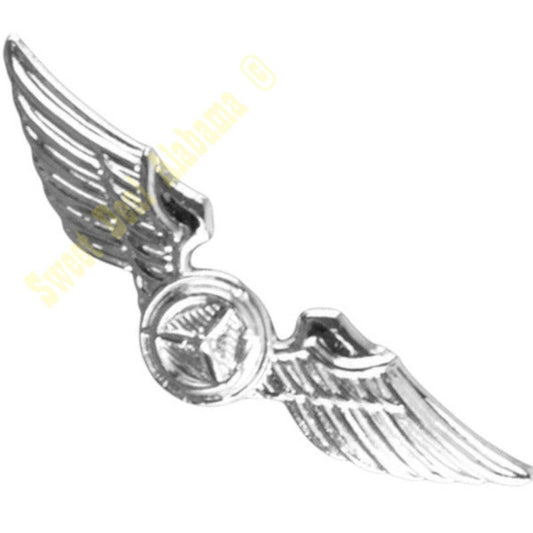 Civil Air Patrol Insignia -Glider Wings- Badge Pin 3"W x 3/4"H Best Perma Shine