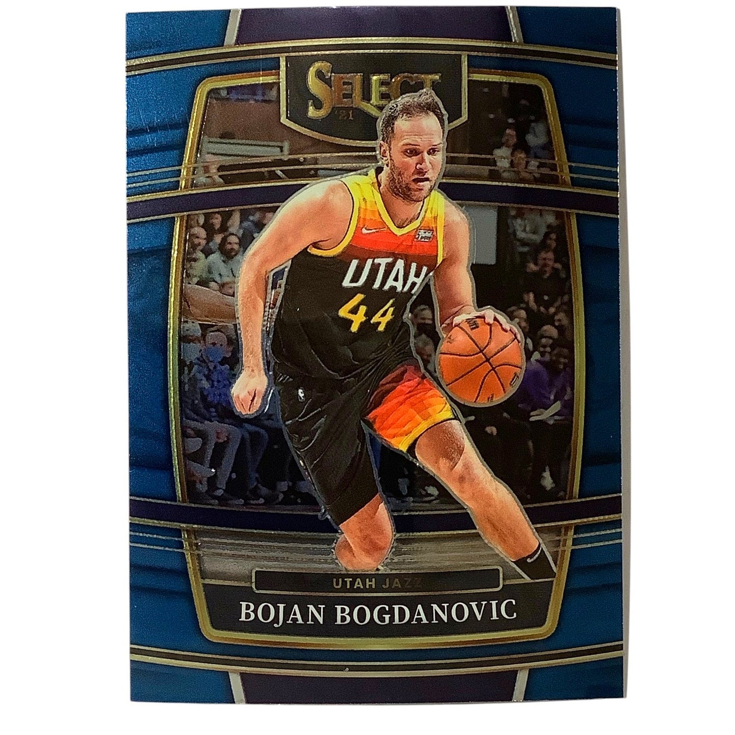 Bojan Bogdanovic, Utah Jazz, Card #69, 2021-22 NBA Panini Select