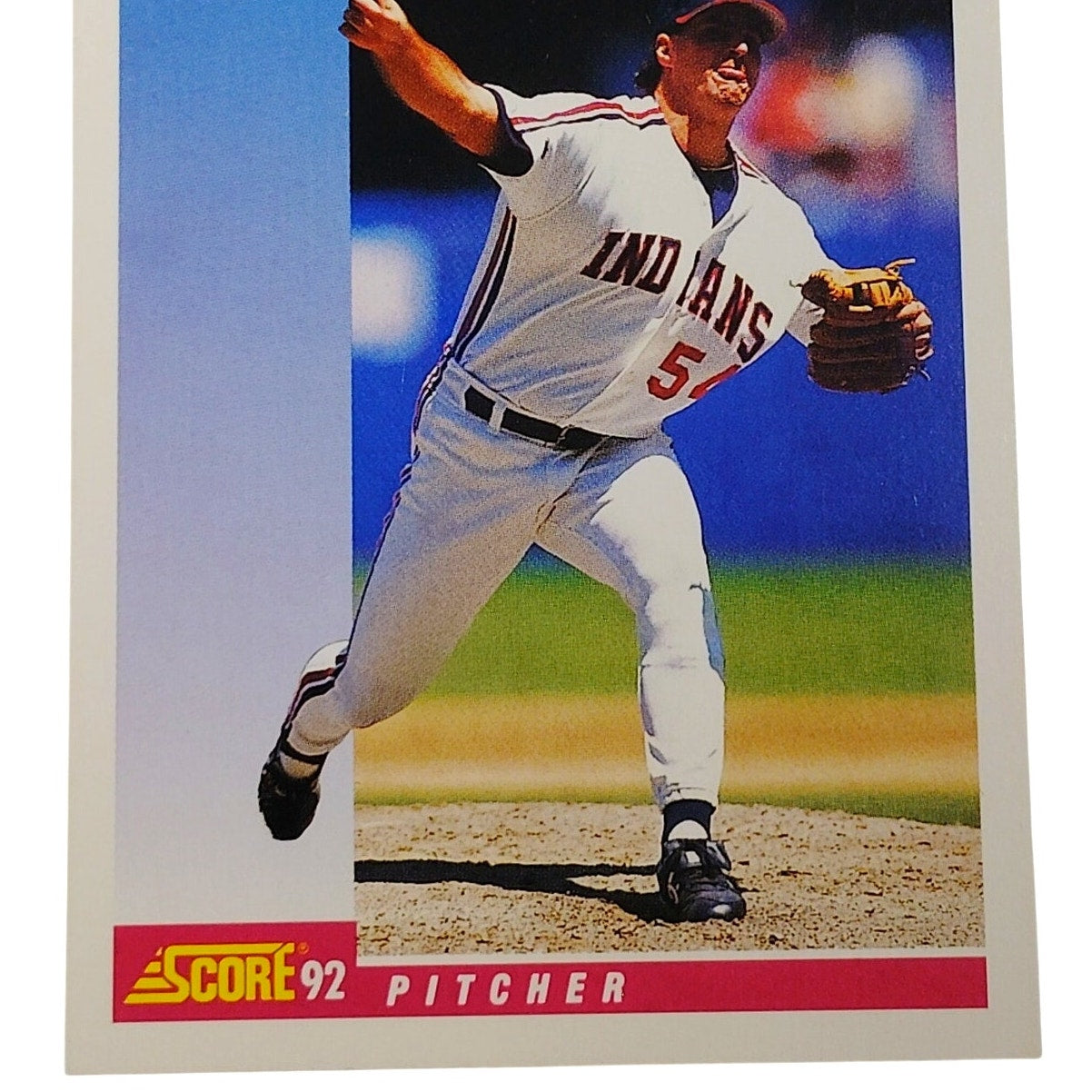 1992 Score Rod Nichols #559 Cleveland Indians Pitcher MLB Baseball NM