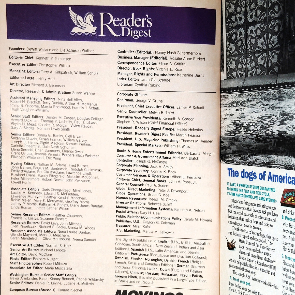 Reader's Digest July 1995 Magazine - Can Yeltsin Survive Boris Yeltsin Vintage