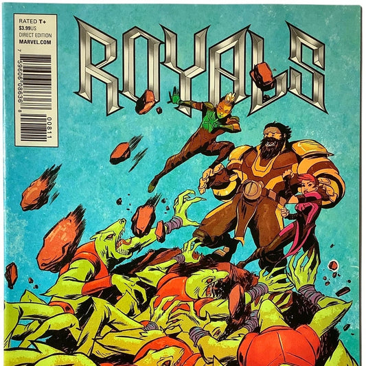 Marvel's Royals #8, War!, Nov 2017, NM/M 9.8