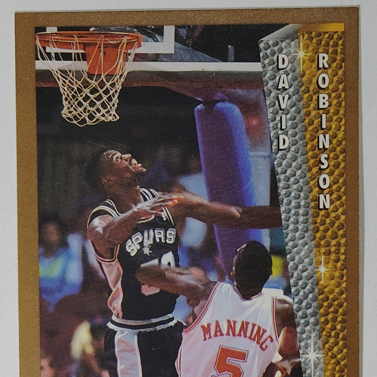 1992-93 Fleer David Robinson Card No. 248 – Award Winner – Spurs – VG/EX