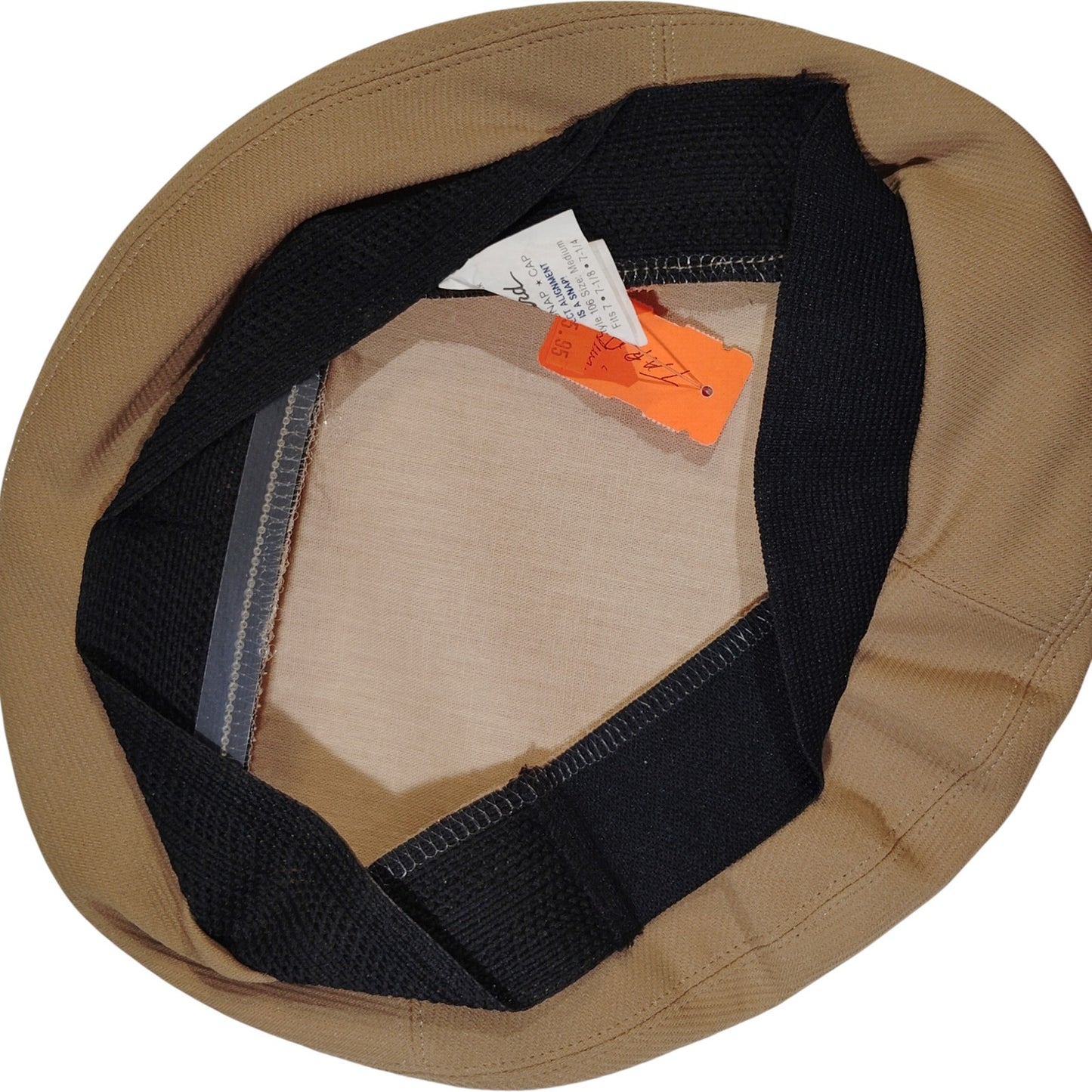 Bernard Cap Co. Snap Cap Crown Cover – Khaki, Size M (7 to 7-1/4), Pre-owned