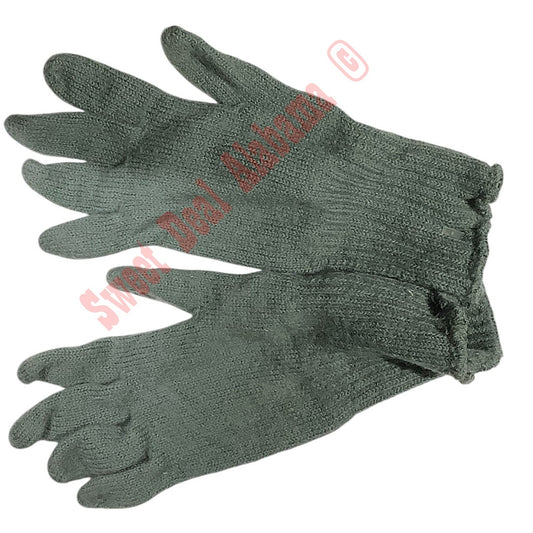 VTG Small Wool Military Issue Cold Weather Glove Inserts, Personal Field Gear