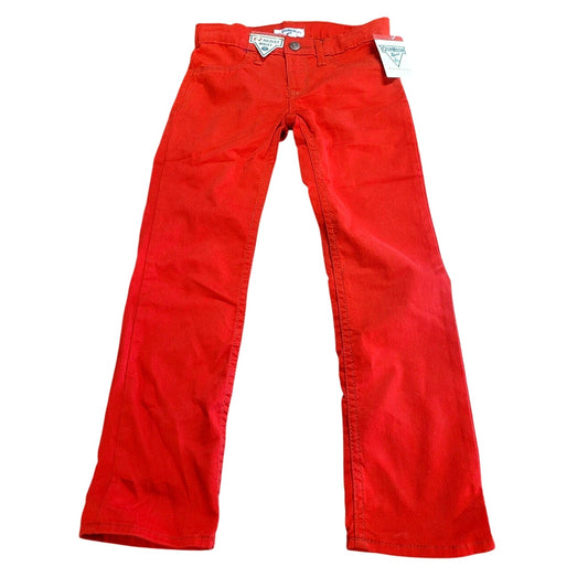 OshKosh Girls Jeans, Red, Size 7, Height 49"-52", Waist 22-1/2", NWT