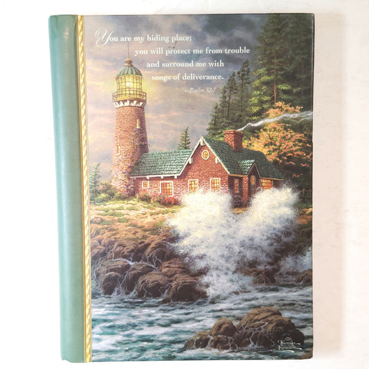 Thomas Kinkade Courage Lighthouse Spiral Journal Painter of Light 2004