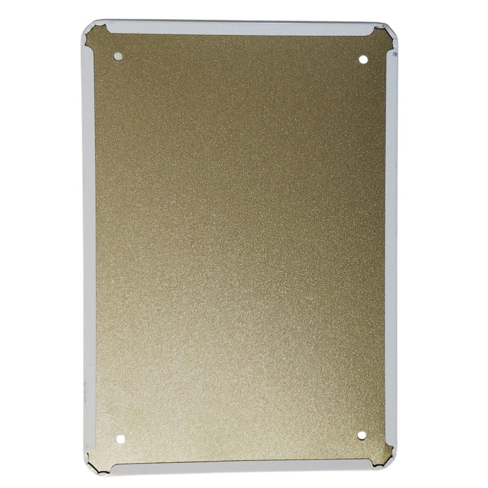 Chakra Awakening Aluminum Sign – Meditation Guide Wall Plate – 5.5x7.75 Yoga Chart Art