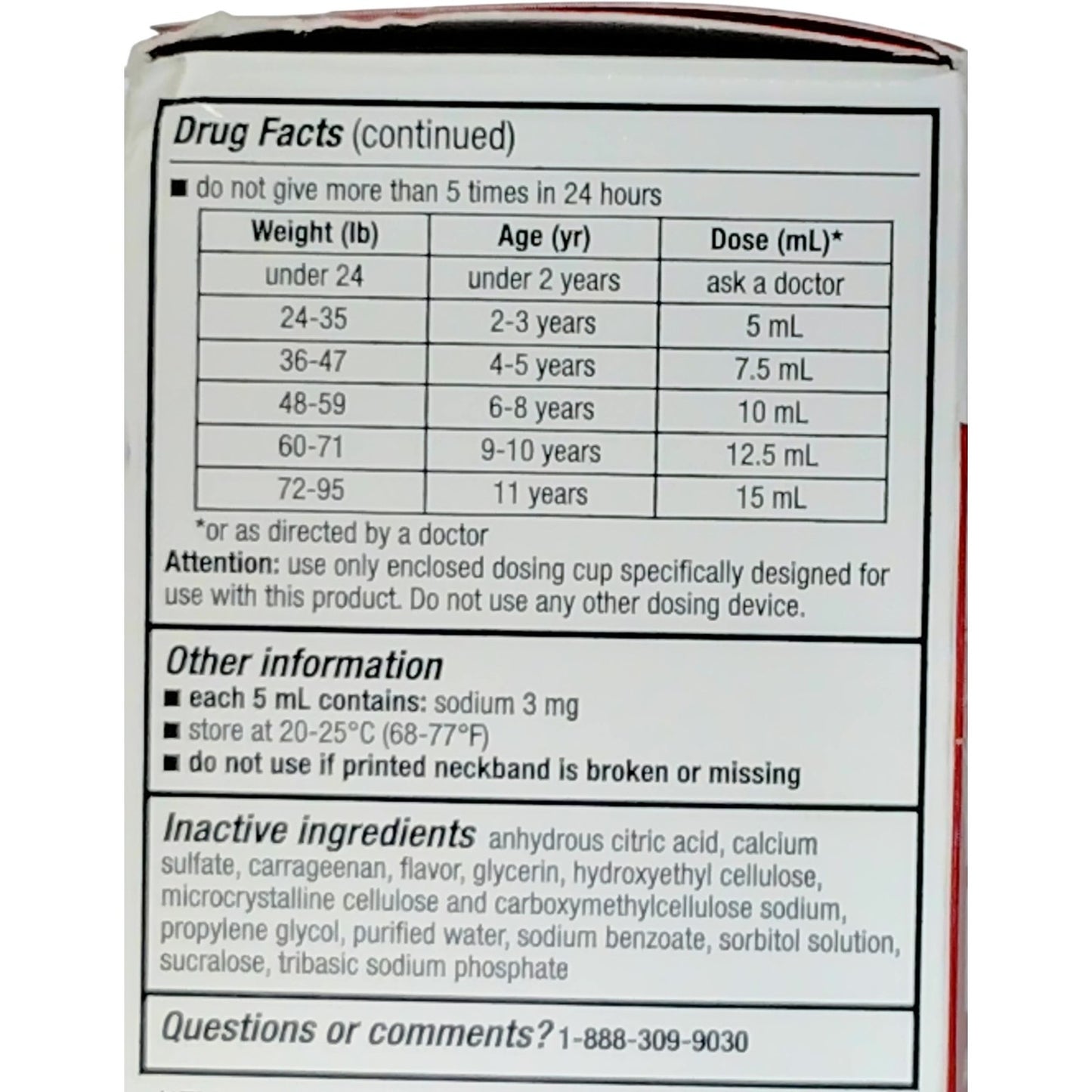 DG Health Children’s Pain Relief – Cherry Liquid – 8 fl oz – Exp. 06/2026