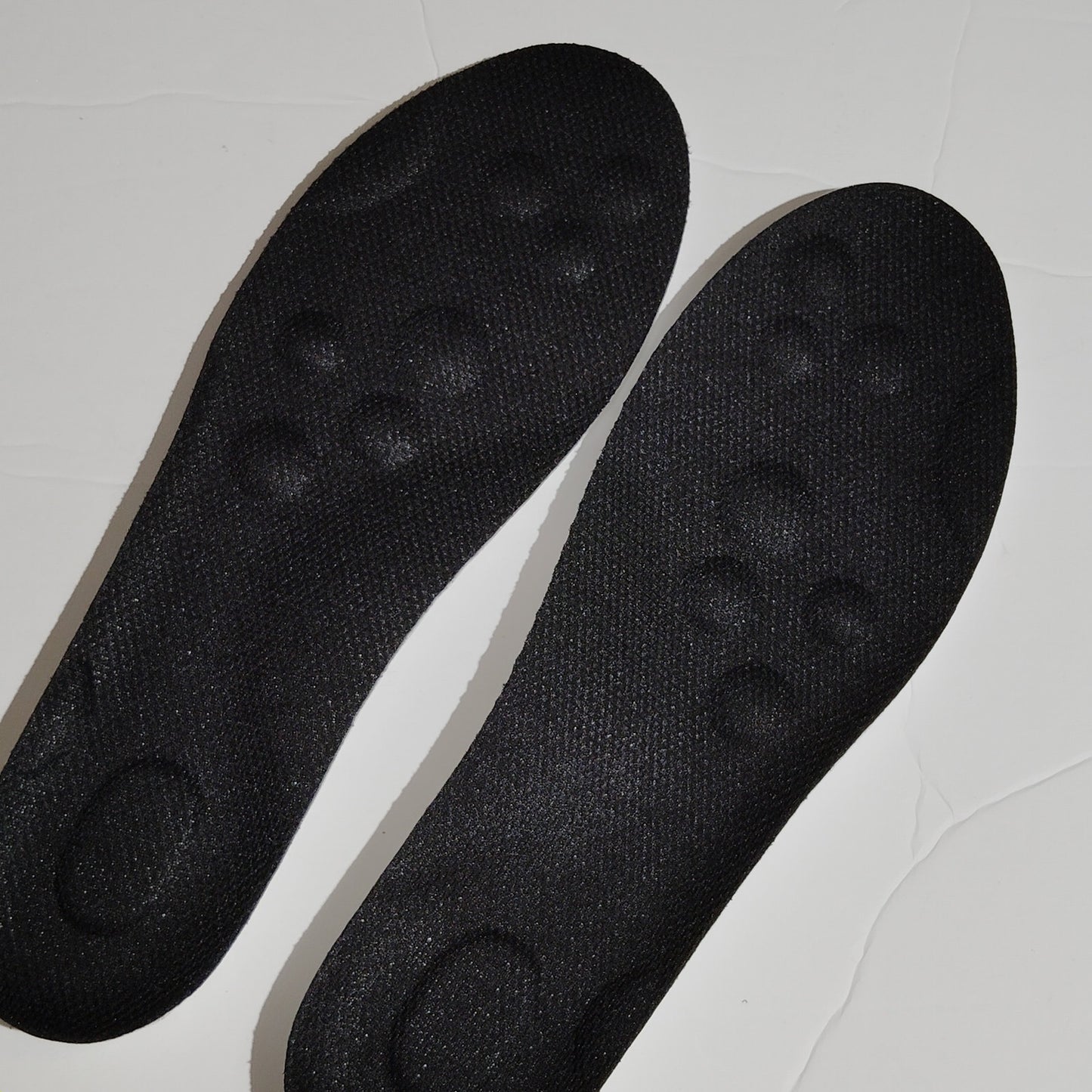 4D Cloud Insoles Memory Foam Arch Support Shock‑Absorbing L Men 11‑13 Black