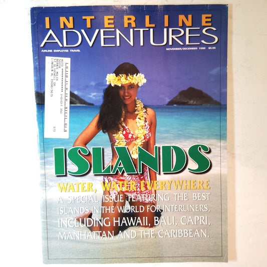 Interline Adventures Magazine Nov/Dec 1999 Islands Hawaii Special Issue