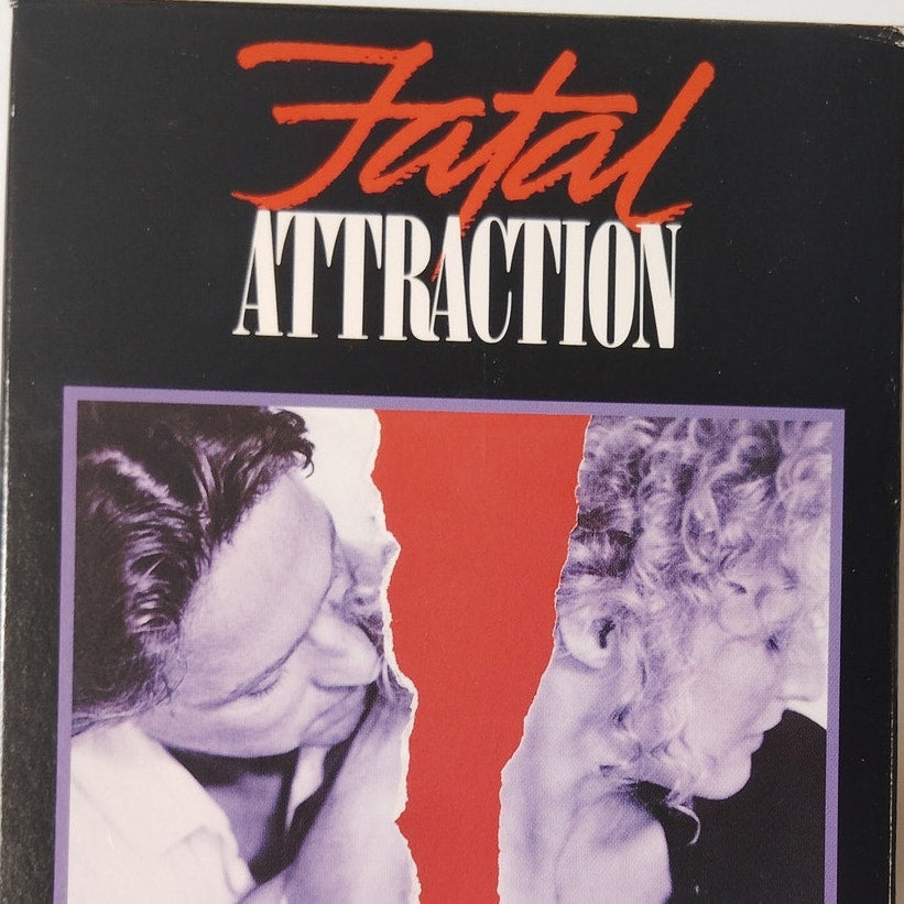 Fatal Attraction VHS 1987 Michael Douglas Glenn Close Thriller