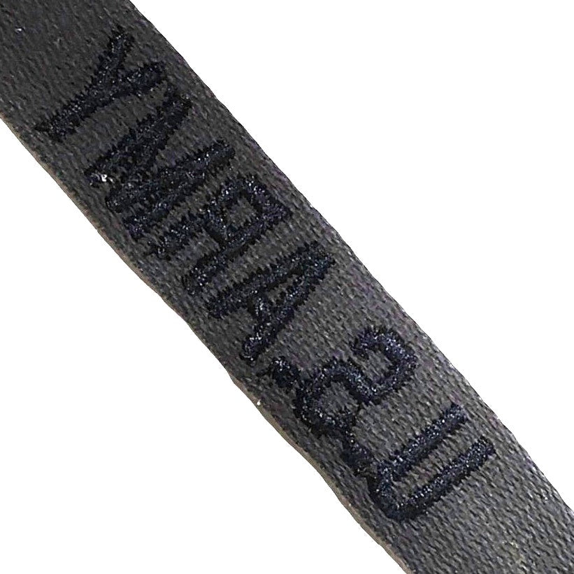 Subdued Foliage Green U.S. Army Name Tape – Black Text, 7-5/8"W x 1"H