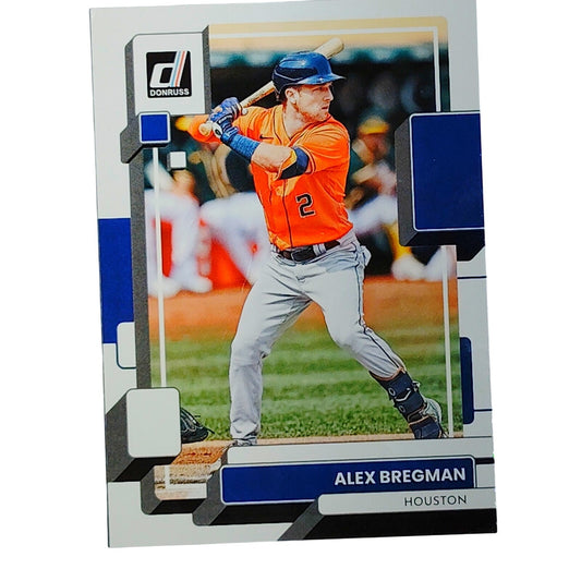 2022 Donruss #110 Alex Bregman Houston Astros Third Baseman - VG/EX