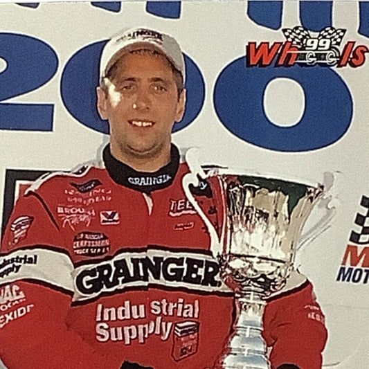 Greg Biffle #50 Grainger, 1999 Wheels Rookie Card 91 NASCAR Craftsman Truck, NM+