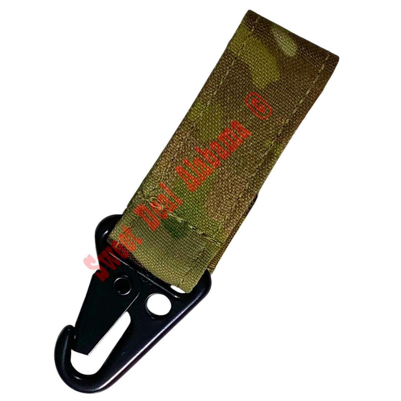Condor Blood Type Keychain, AB POS (AB POSITIVE), Multi-Camouflage, Snaphook