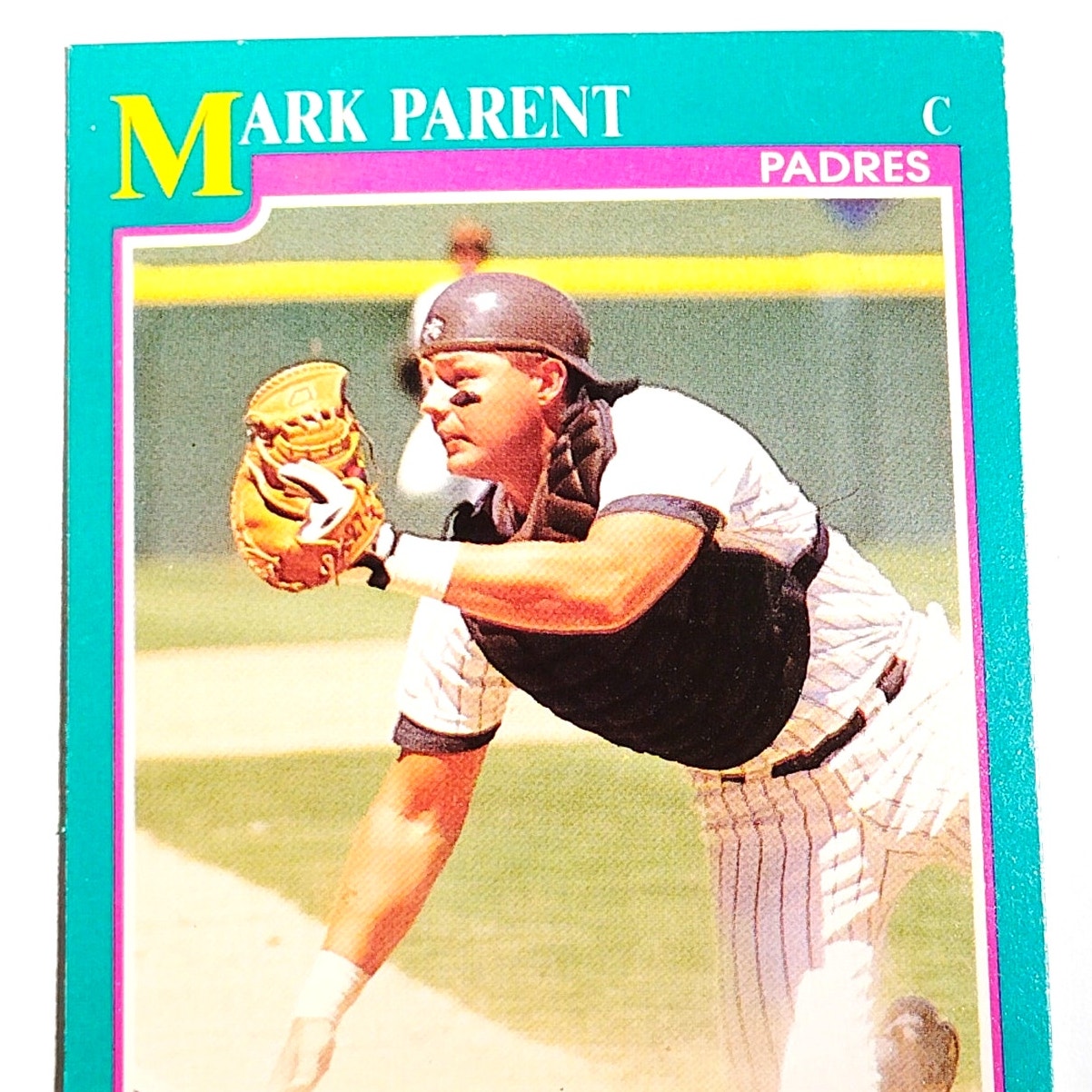 1991 Score Mark Parent #213 San Diego Padres Catcher MLB Baseball Card NM