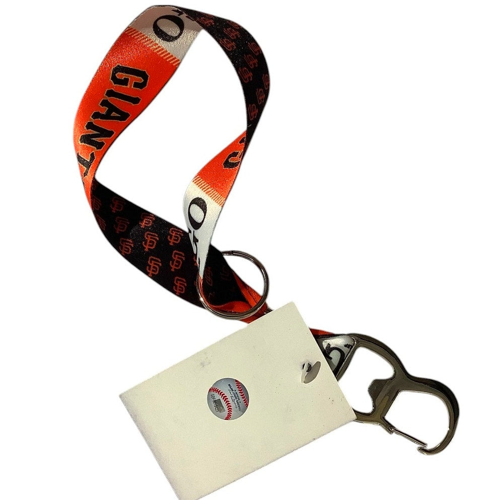 San Francisco Giants MLB Lanyard Bottle Opener Key Strap Key Chain Keychain