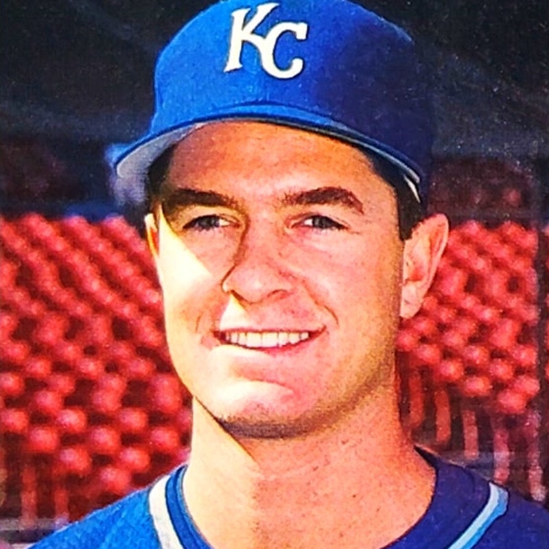 1991 Score Brent Mayne #765 Kansas City Royals Catcher Rookie Prospect Card NM