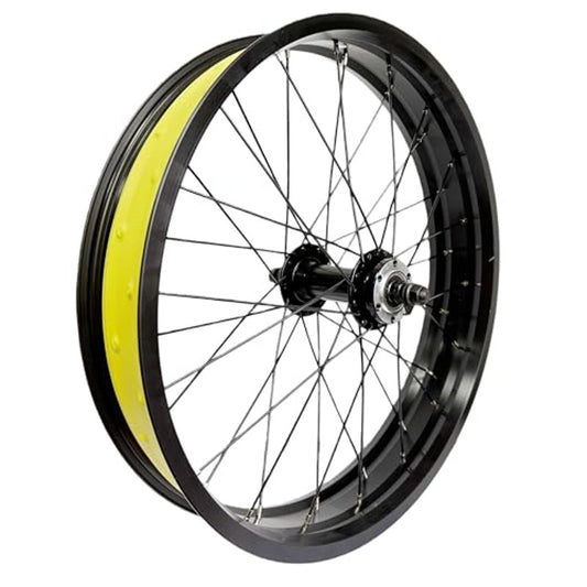 20 × 4.0 Fat Bike Front Wheel – 36H Alloy Rim – 135 mm QR Disc Hub