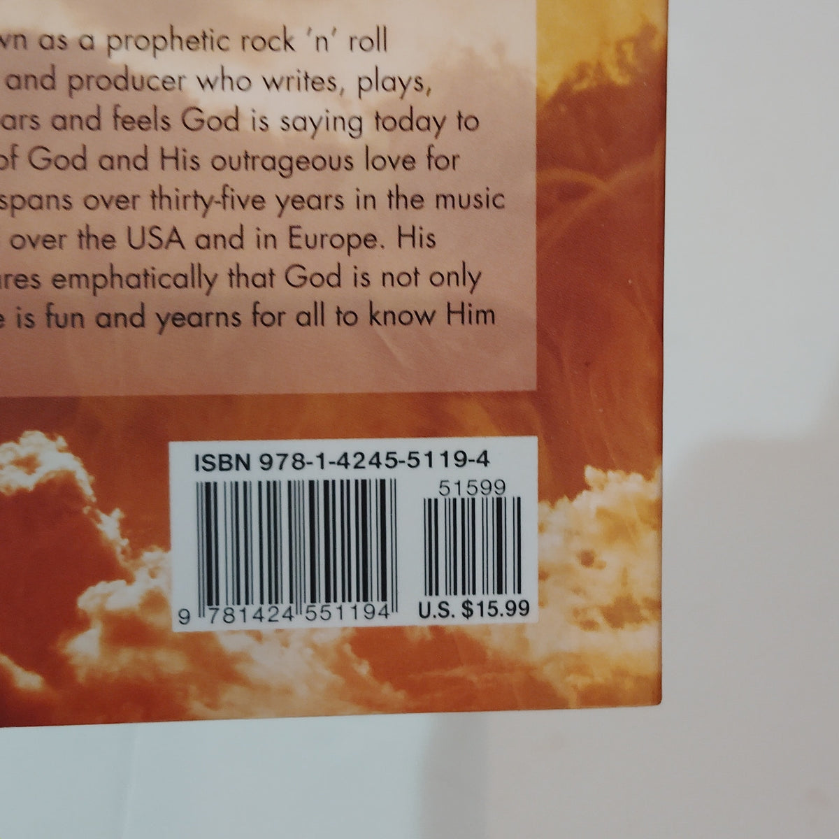 I Met God in Hell: True Story of a Rocker's Rescue - 2015 Paperback