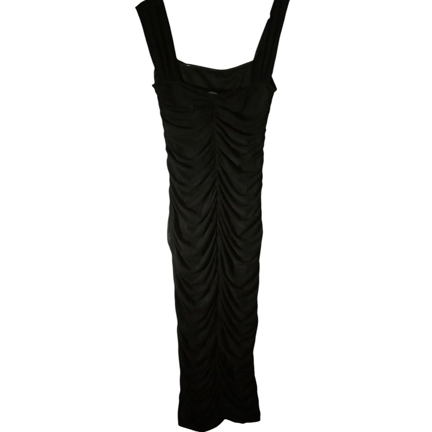 PRETTYGARDEN Mini Ruched Bodycon Off Shoulder Sleeveless Dress, M (8-10)