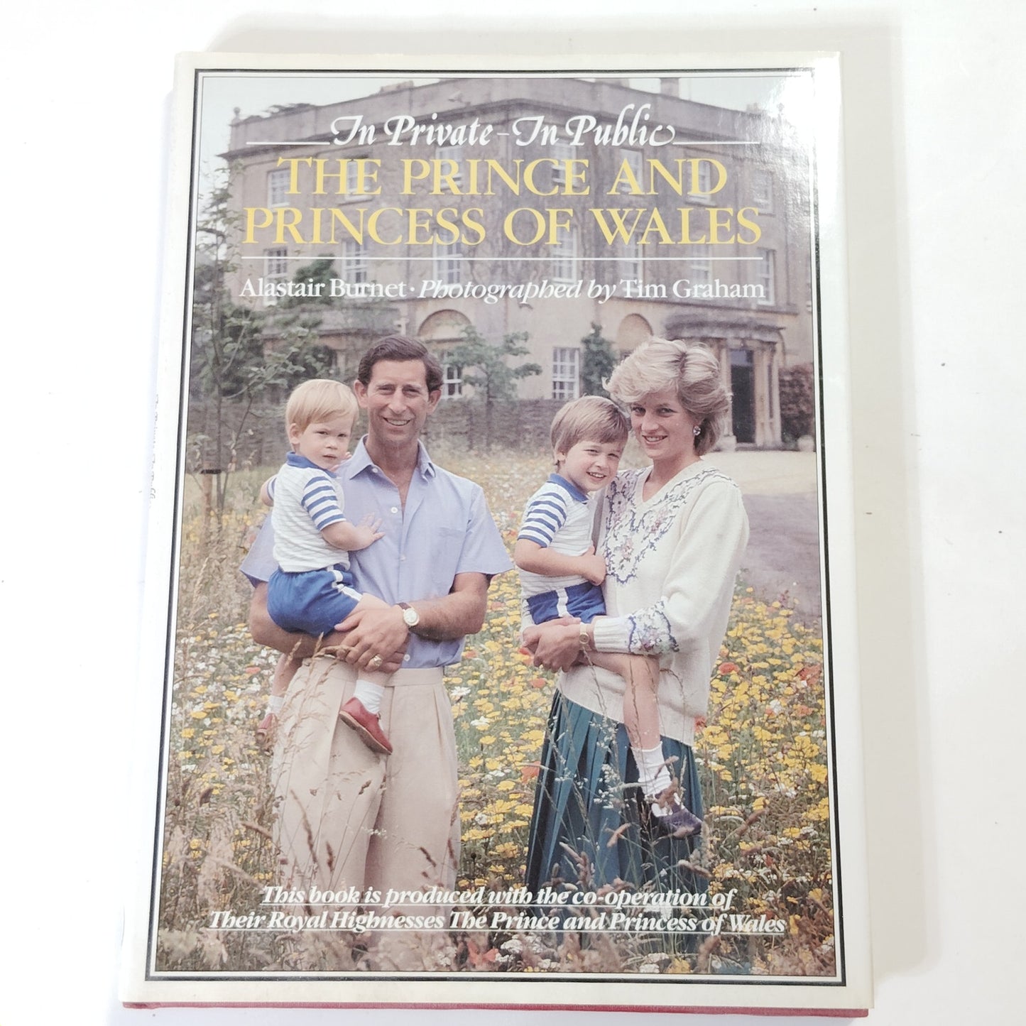 In Private In Public Prince & Princess of Wales 1986 Hardcover 12" x 8.75"