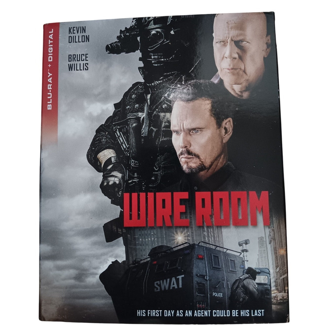 Wire Room - Blu-ray + Digital Copy, 2022 Action Thriller, Bruce Willis