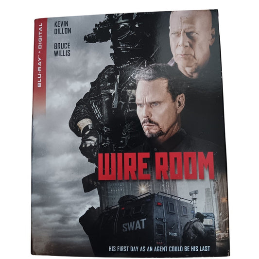 Wire Room - Blu-ray + Digital Copy, 2022 Action Thriller, Bruce Willis