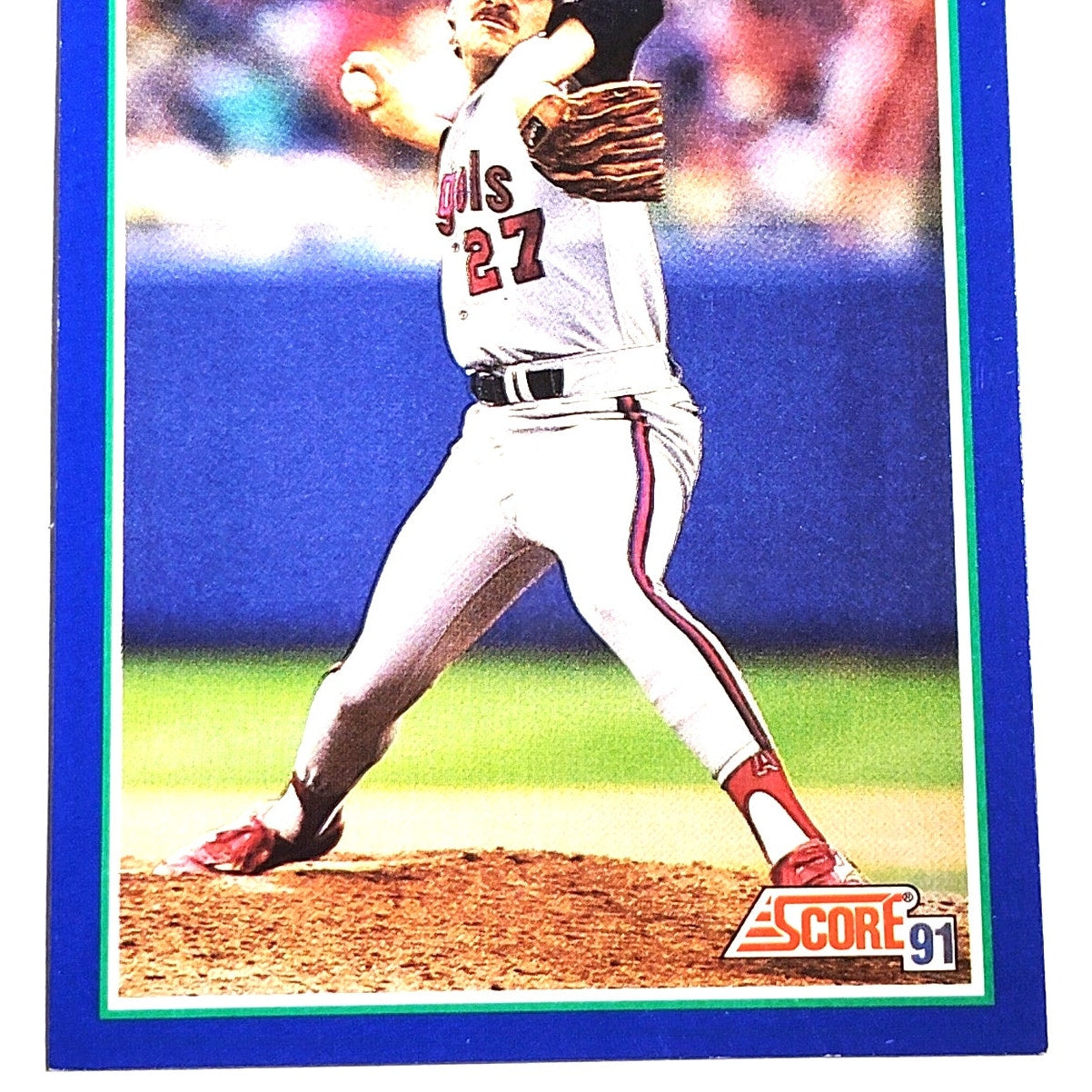 1991 Score Willie Fraser #96 California Angels Pitcher MLB Baseball Card NM