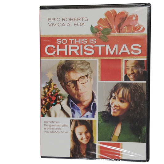 So This Is Christmas (DVD 2013) Holiday Drama Featuring Eric Roberts, Vivica Fox