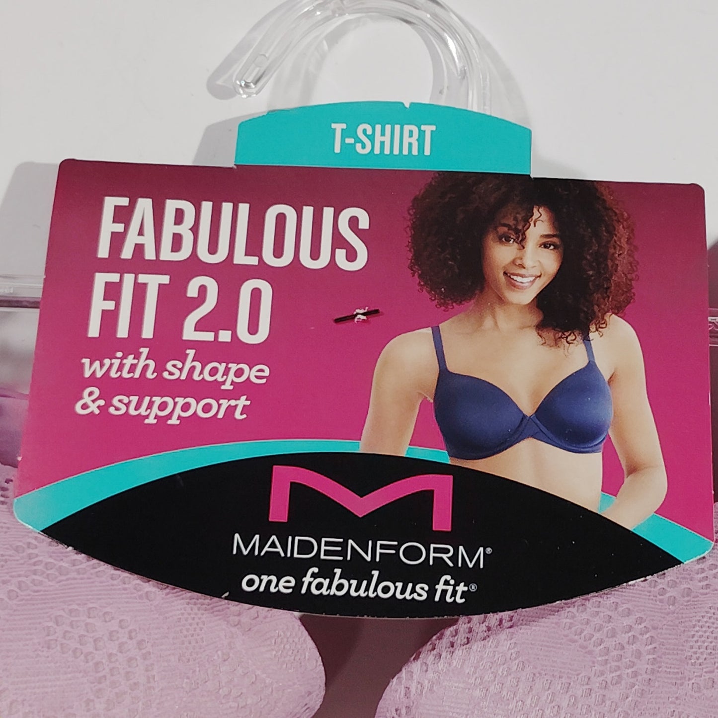 Maidenform One Fab Fit 2.0 T-Shirt Bra – Lilac Petal – Underwire – 36D – Women’s