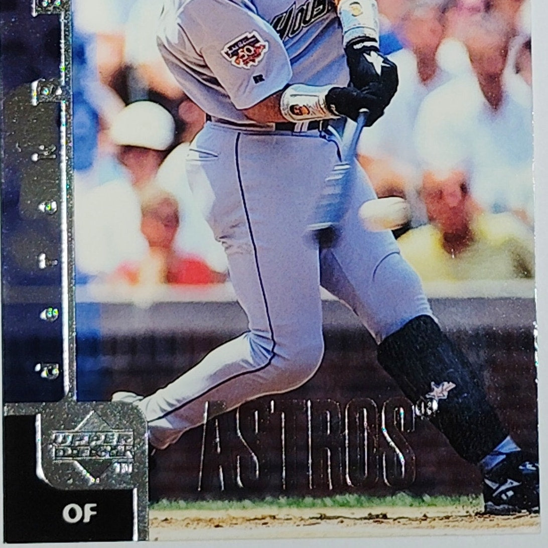 1998 Upper Deck Derek Bell #386 Houston Astros Outfielder Power Swing - VG/EX
