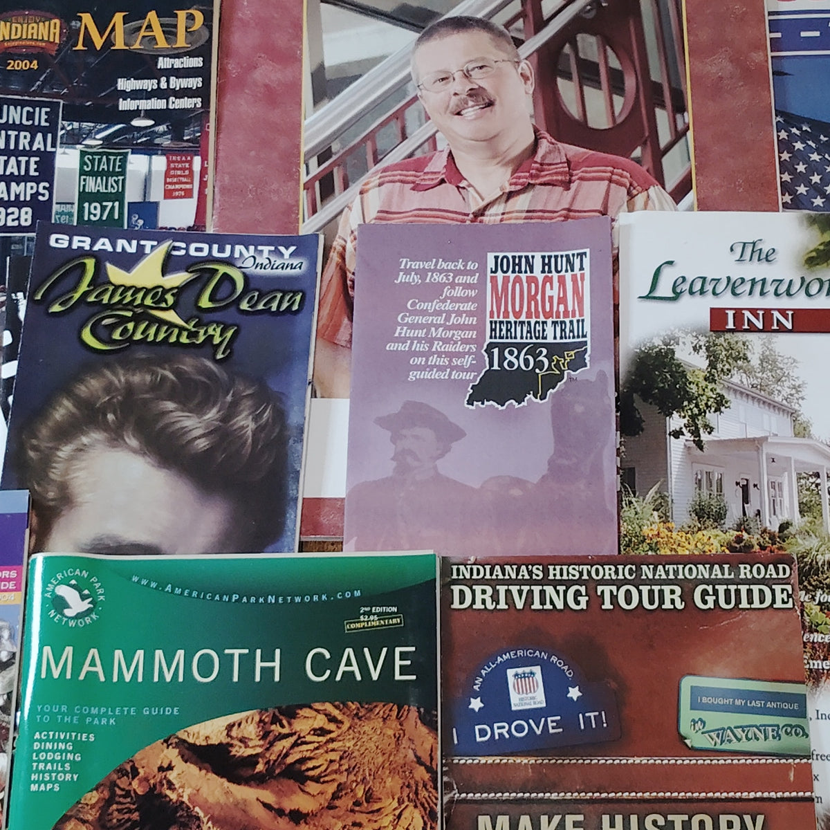 2004 Kentucky Indiana Travel Guide Maps Brochures Ephemera Collection Vintage