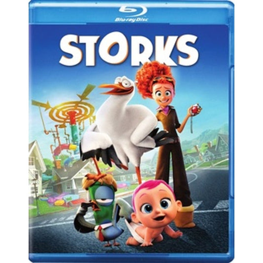 Storks – Blu-ray, 2016 Animated Family Comedy, Warner Bros., NIP