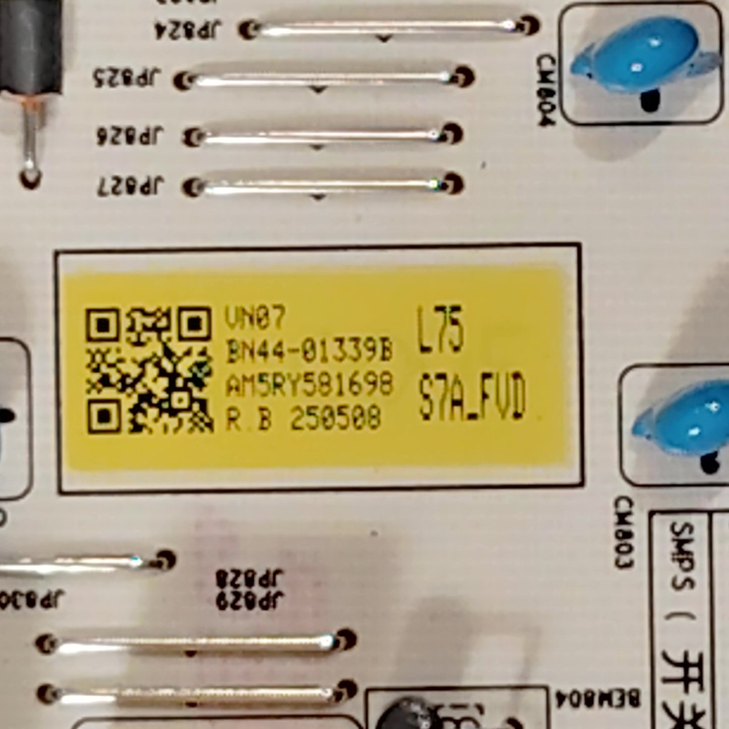 Samsung Main Board + Power Supply OEM Set UN65CU7000FXZA BN94-18548A BN97-21919C