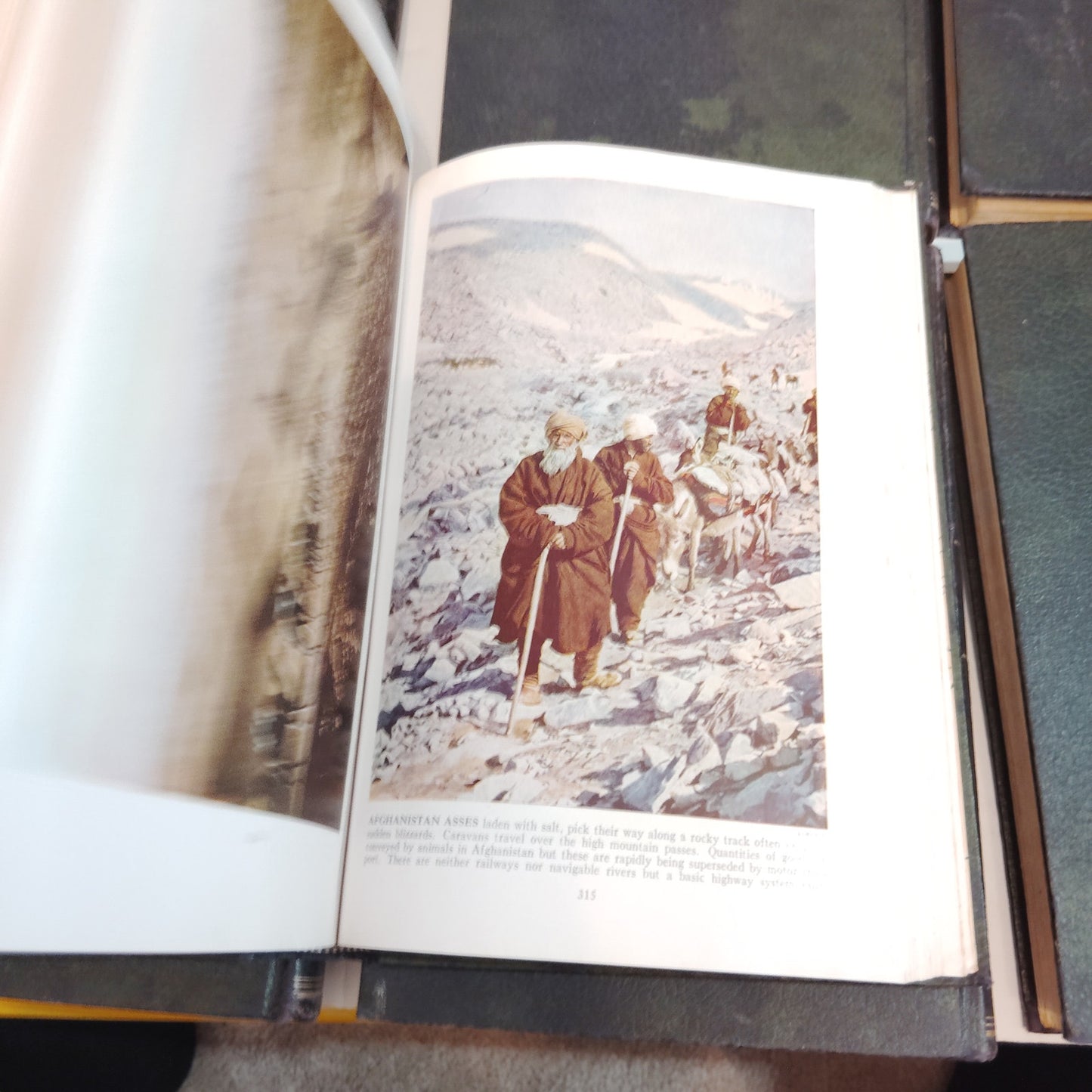 Lands & Peoples: The World in Color - Grolier Society 7 Vol Set 1940s-60s