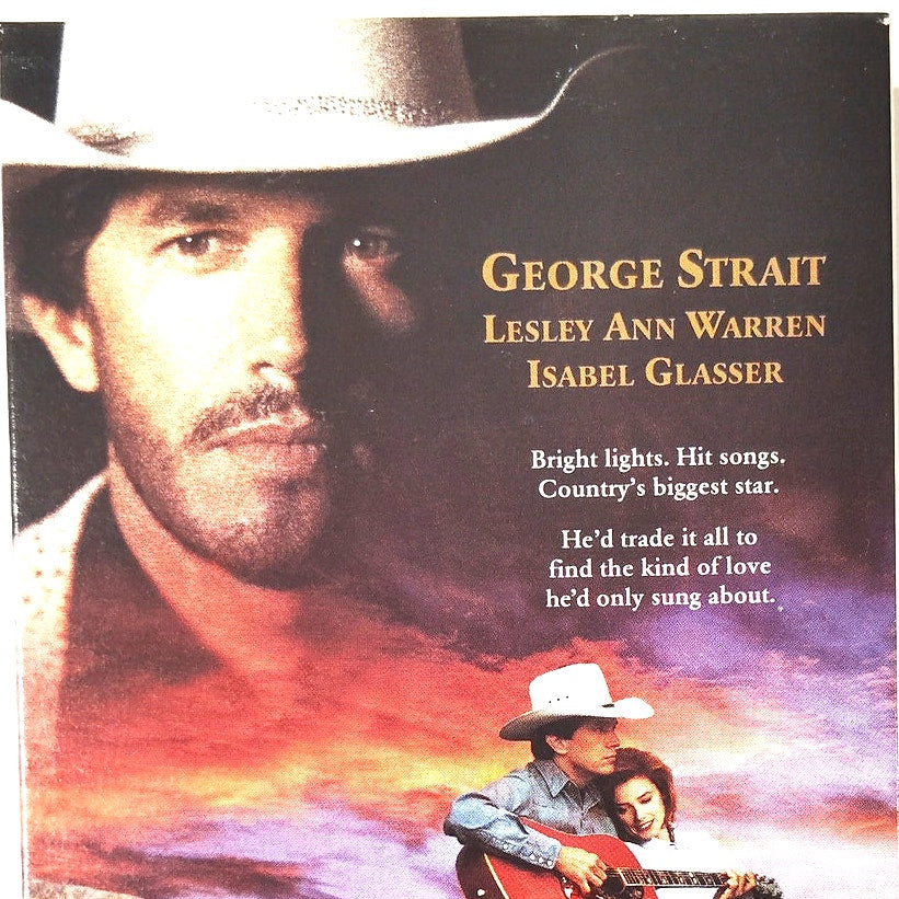 Pure Country VHS 1993 George Strait Christopher Cain Country Drama Warner Video